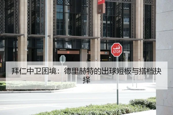 拜仁中卫困境：德里赫特的出球短板与搭档抉择